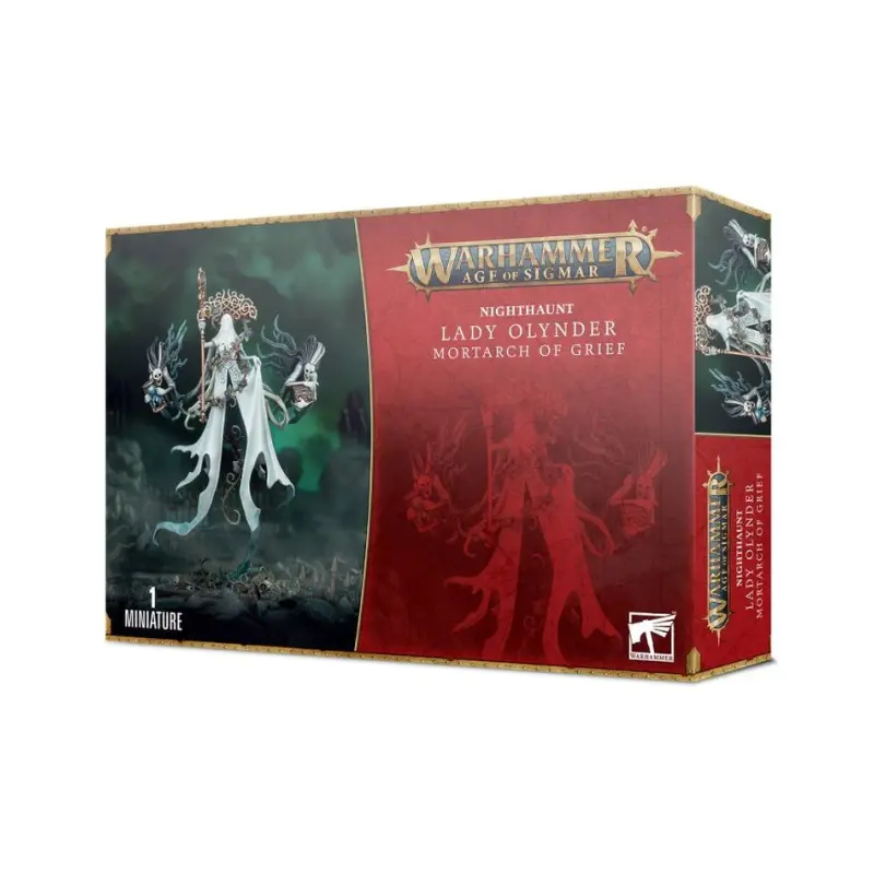 Nighthaunt, lady olynder mortarch of grief, age of sigmar, games workshop, model 91-25